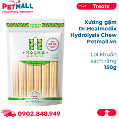 Xương gặm Dr Healmedix Hydrolysis Chew 150g - Lợi khuẩn, sạch răng Petmall
