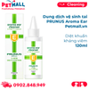  Dung dịch vệ sinh tai Prunus Aroma Ear 120ml - Diệt khuẩn kháng viêm Petmall 