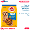  3KG - Thức ăn cho chó lớn PEDIGREE - Vị Gà và Rau củ Petmall 