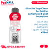  Sữa tắm TropiClean PerfectFur Long Haired Coat 473ml - Dành cho chó lông dài, dưỡng ẩm giảm rối lông Petmall 