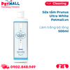  Sữa tắm Prunus Ultra White 500g - Làm trắng bộ lông Petmall 