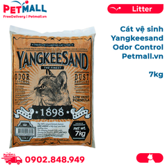 Cát vệ sinh Yangkeesand Odor Control Bentonite Cat Litter - 7kg Petmall