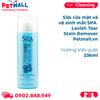  Sữa rửa mặt và vệ sinh mắt SPA Lavish Tear Stain Remover 236ml - Hương việt quất Petmall 