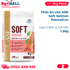 Thức ăn chó ANF Soft Salmon 1.2kg - Hạt mềm vị Cá Hồi Petmall