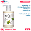  Sữa tắm Yú Ginkgo Baby Pets Shampoo 400ml - Hương bạch quả Petmall 