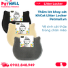  Thảm lót khay cát KitCat Litter Locker - Vệ sinh cát thừa trong chân mèo Petmall 
