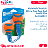  Đồ chơi Chuckit! Ultra Duo Tug Ball Small Size - Banh đôi cao su dây thừng, hỗ trợ huấn luyện chó Petmall 
