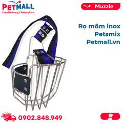 Rọ mõm inox Petsmix Petmall