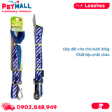 Dây dắt DoggyMan Size 30kg | 140cm - Sọc tím Petmall