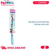 Dây dắt DoggyMan Size 10kg | 130cm - Sọc xanh Petmall