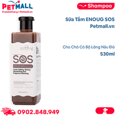 Sữa tắm SOS SPECIAL FOR RED AND BROWN HAIR Dành Cho thú cưng có bộ lông nâu và đỏ 530ml - Nâu Petmall