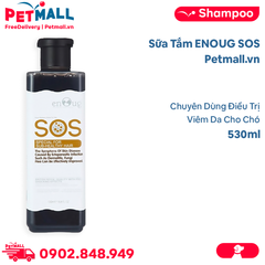 Sữa tắm SO.S GEL FOR FRAGILE SKIN điều tr.ị viê.m da 530ml - Đen