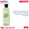 Sữa tắm ENOUG SOS SOFT AND SILKY FOR DOG Làm mệt mượt lông thú cưng 530ml - Xanh lá Petmall