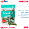 Xương gặm thơm miệng Dental Chews Toothbrush size Medium 150g - 9 Mint - Bàn chải vị bạc hà Petmall