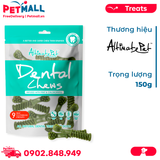 Xương gặm thơm miệng Dental Chews Toothbrush size Medium 150g - 9 Mint - Bàn chải vị bạc hà Petmall