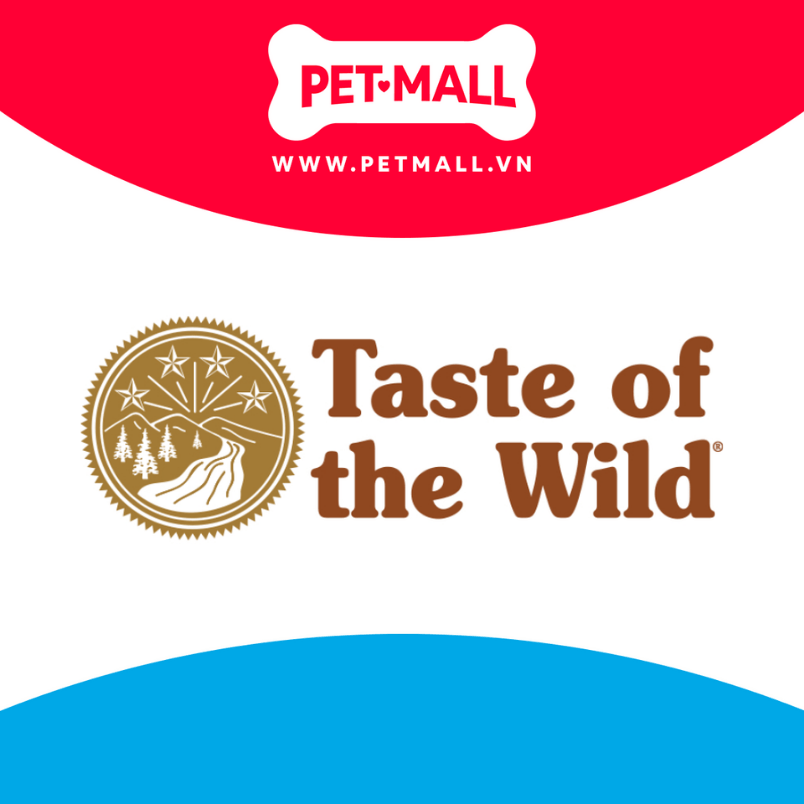 Thức ăn chó Taste Of The Wild High Prairie PUPPY 500g - Bison & Roasted Venison, Bò Rừng Nướng & Nai Nướng, chuyên chó con - nhập USA Petmall