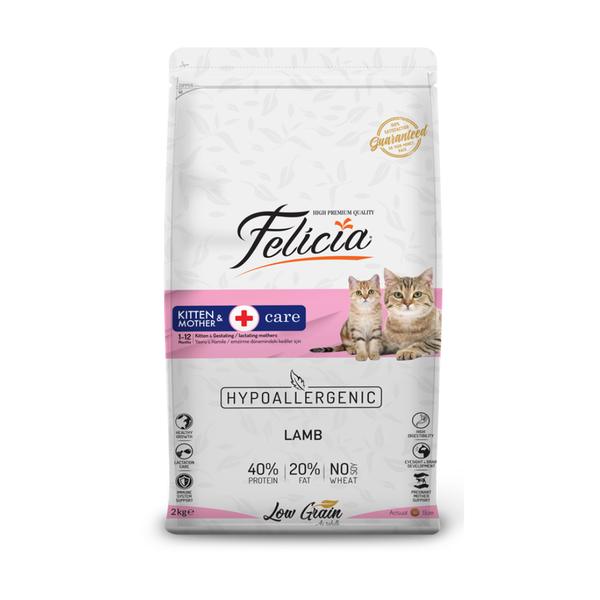 500G - Thức ăn mèo FELICIA kitten food with Lamb - Vị cừu cho mèo con Petmall