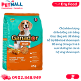 3KG - Thức ăn cho chó GANADOR Adult - Roasted Chicken Petmall