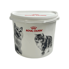 Thùng đựng thức ăn Royal Canin 2kg - Size 22x23cm - Hình mèo M2 Petmall