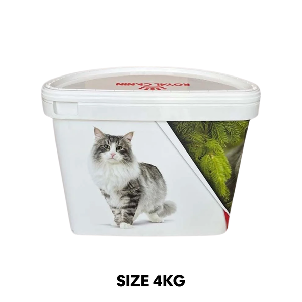 Thùng đựng thức ăn Royal Canin 4kg - Size 32x35cm- Hình mèo Petmall