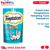 Treats mèo Temptations Tempting Tuna 75g Petmall