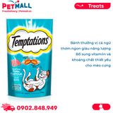 Treats mèo Temptations Tempting Tuna 75g Petmall