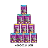 Combo 6 Lon 400G - Pate WHISKAS Sardines - Cá mòi Petmall