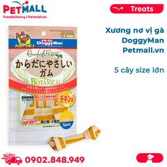 Xương nơ vị gà DoggyMan - 5 cây size lớn Petmall
