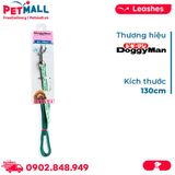 Dây dắt DoggyMan Size 5kg | 130cm - Màu xanh lá chân chó Petmall