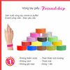 Vòng Tay giấy màu có sẵn đẹp