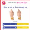 Vòng Tay giấy Nút Bấm