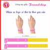 Vòng Tay giấy Nút Bấm