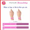 Vòng Tay giấy Nút Bấm