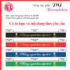 In Vòng Tay Giấy - Hộp 100 cái