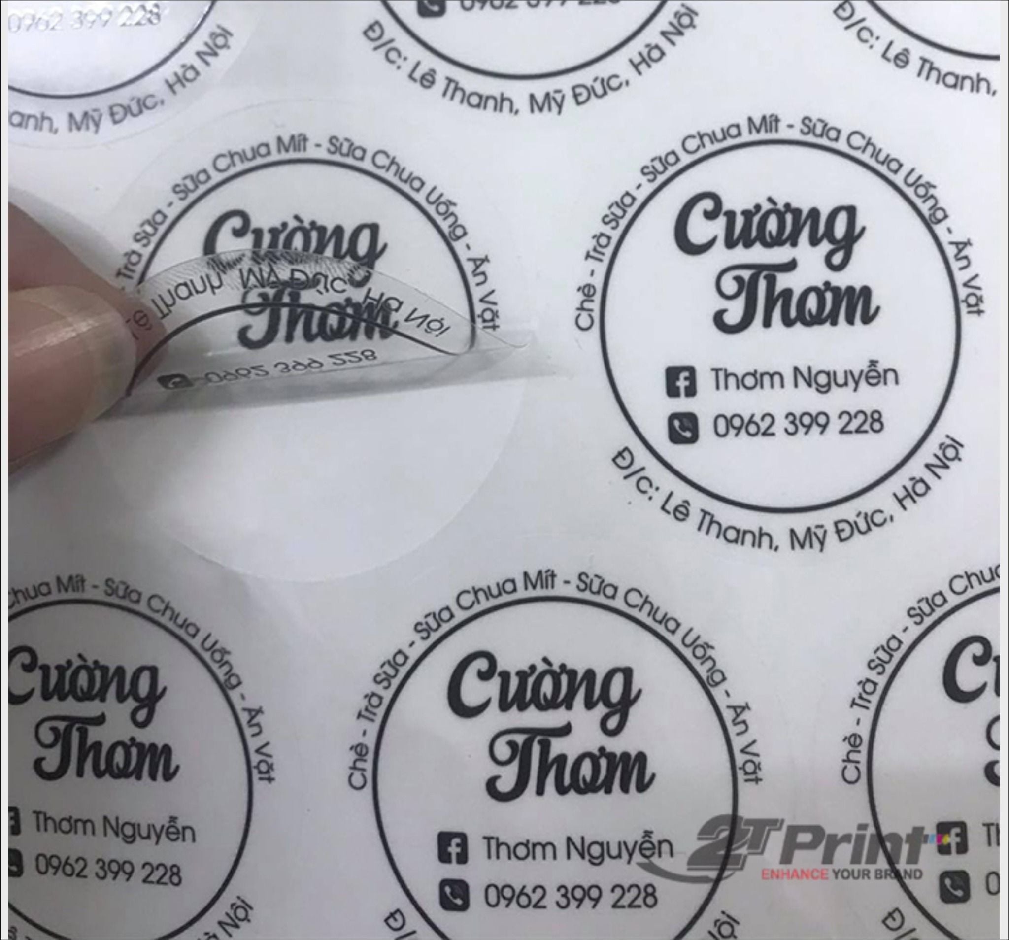In Tem Decal Trong – invongtaygiay