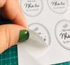 IN Tem decal sữa ( PVC )