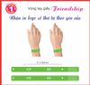 In Vòng Tay Giấy - Hộp 100 cái