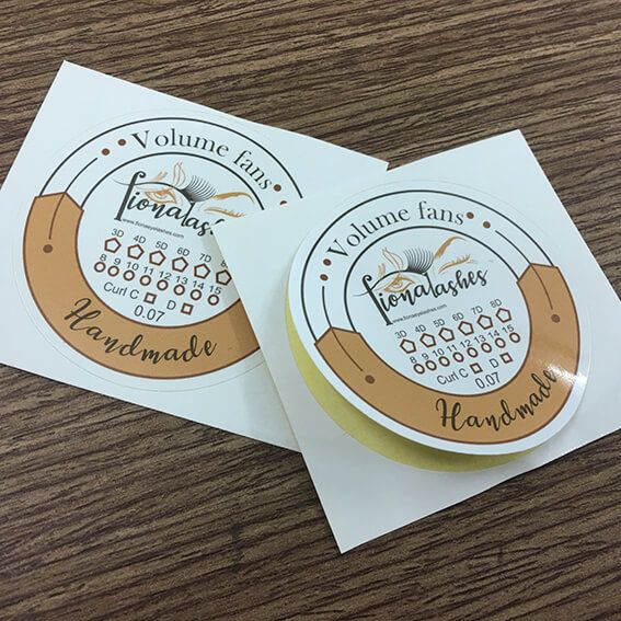 In Tem Nhãn - Sticker -  Decal giấy cán mờ, bế demi thẳng