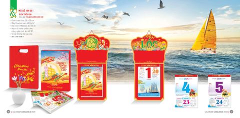  Lịch Bloc NSV 20 x 30 cm 
