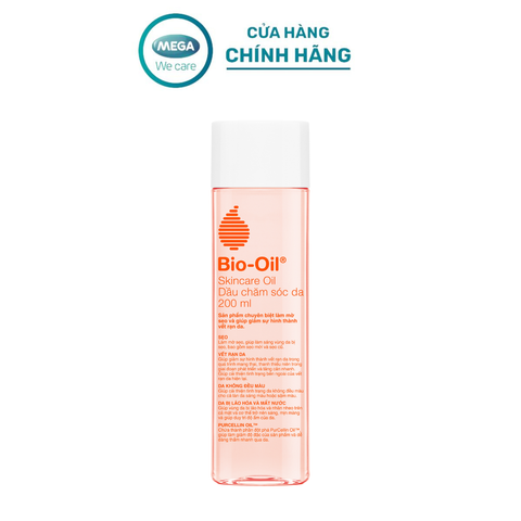  Dầu chăm sóc da giúp cải thiện rạn da, mờ sẹo và đều màu da - BIO-OIL SKINCARE OIL (chai 200ml) 