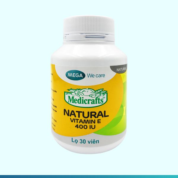 Vitamin E 400 IU Nàng Mega