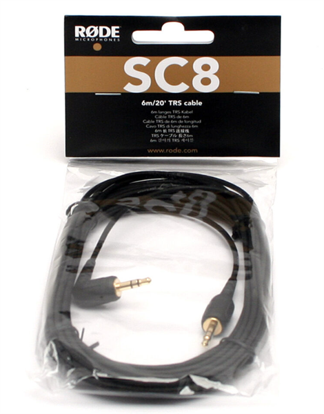 Dây cáp Rode SC8 3.5mm TRS to TRS dài 6m