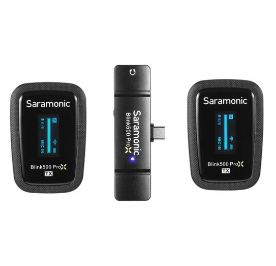 Bộ micro không dây Blink 500 ProX cổng USB-C có hộp sạc SR-Blink500 ProX B6 (2TX+1RX)