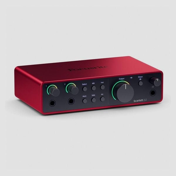 Sound card Focusrite Scarlett 2i2 4rd (Gen) - Sound card thu âm