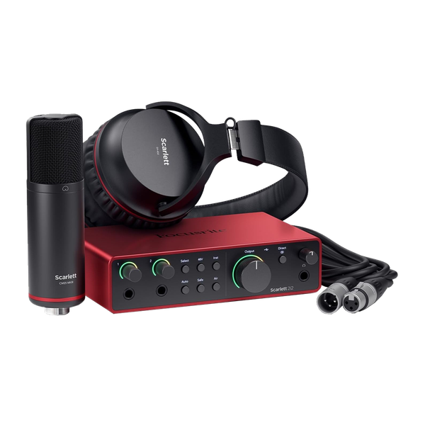 Focusrite Scarlett 2i2 Studio Gen 4th | Combo thu âm