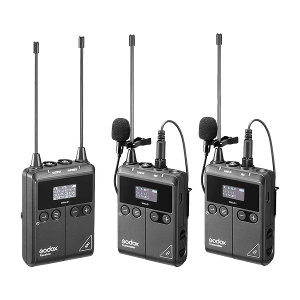 Microphone không dây Godox WMicS1 Kit 2