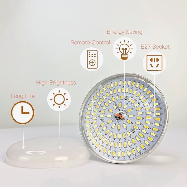 Bóng Đèn Led Siêu Sáng 225w Điều chỉnh nhiệt Độ Màu 3200k -5500k Có Remote