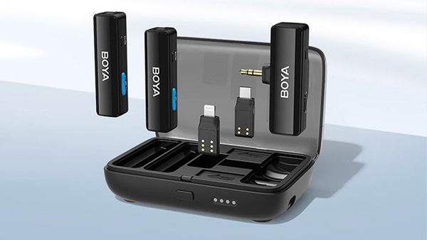 Microphone Boya BOYALINK, Micro thu âm cài áo đa năng