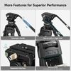 SmallRig FreeBlazer Heavy 3989 - Duty Carbon Fiber Tripod Kit