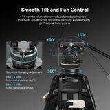 SmallRig FreeBlazer Heavy 3989 - Duty Carbon Fiber Tripod Kit